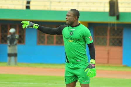 Le gardien Daouda Diakité de V.Club en soin à Ouagadougou