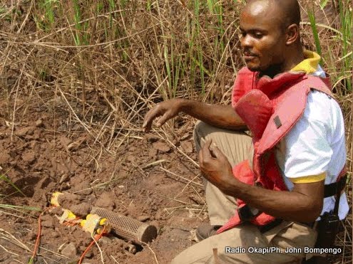 RDC : plusieurs villages de Walikale regorgent d’engins non explosés (SYLAM)