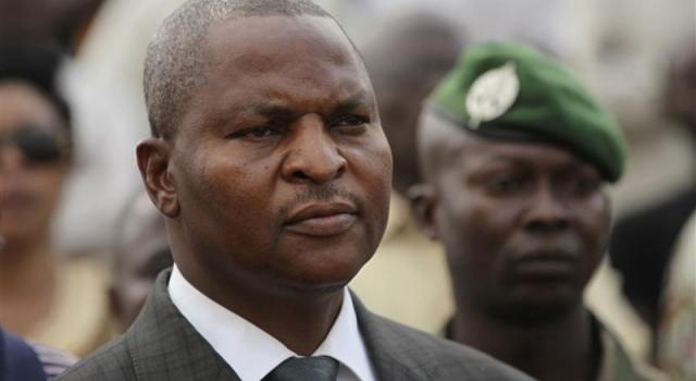 Le président centrafricain