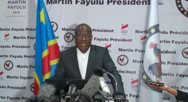 Martin Fayulu confirme sa présence à la réunion