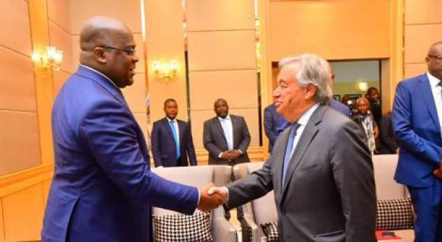 Tshisekedi : « Je suis favorable au maintien de la MONUSCO »