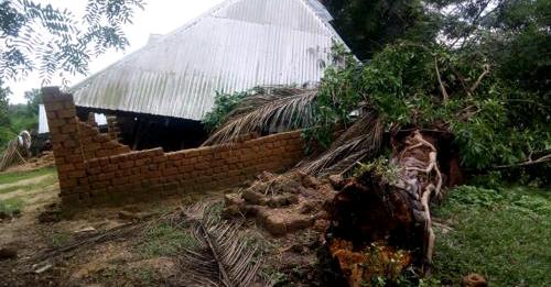 TANGANYIKA : A KONGOLO UNE DIZAINE DE MAISONS ECROULEES LORS DES PLUIES DILUVIENNES