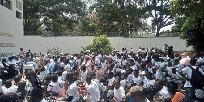 LUBUMBASHI: LES PERSONNES VIVANT AVEC HANDICAP ADHERENTS OFFICIELLEMENT A ENSEMBLE POUR LA REPUBLIQUE.